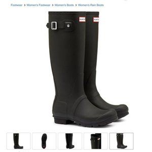 Hunter Original Tall Wellington Women's Rain Boots